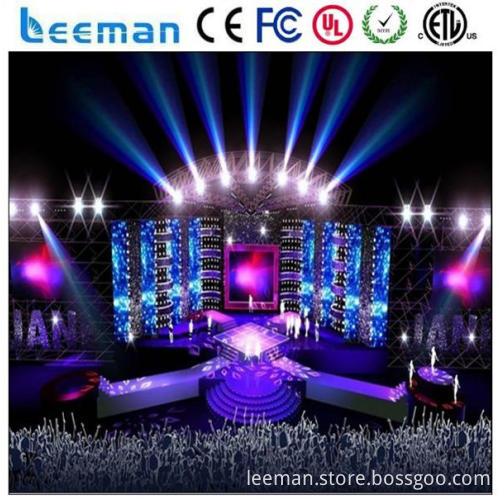 led video wall indoor display Leeman P4 SMD outdoor smd rental led sign board